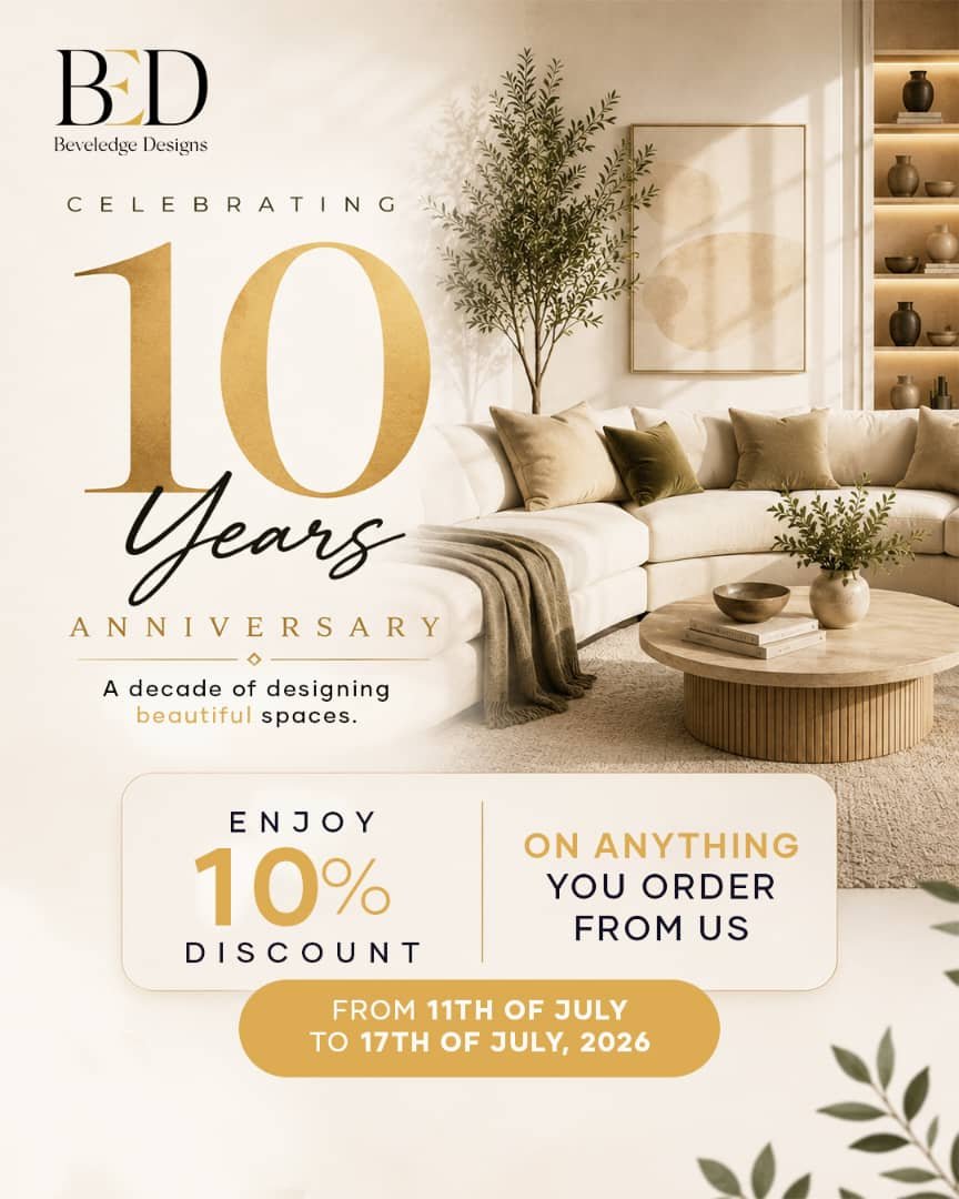 beveledge design 10 year