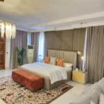 Carl (6 by 6) Kingsize Bed (Bed + Bedsides + Cladding + Ottoman Only)