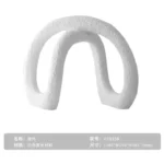 White Nordic Twist Decor