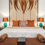 Bowale (Adebowale) (6 by 6) Masters Bed (Bedsides with Ottoman)