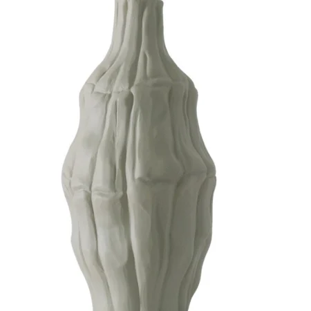 Grey Sculptured Vase