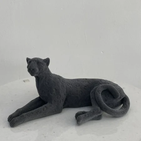 Resin Cheetah Sculpture