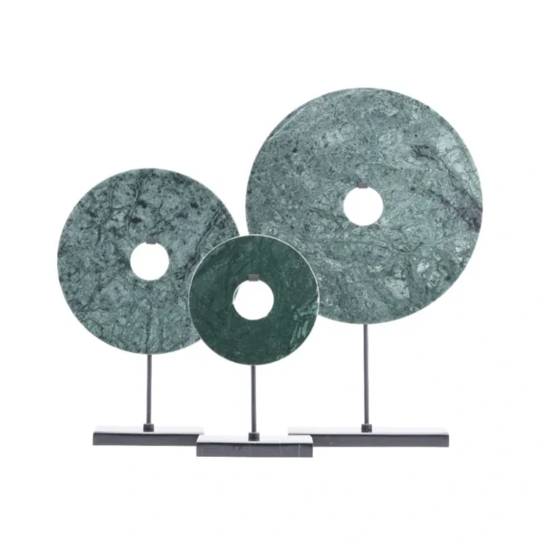 Marble Disk On Stand