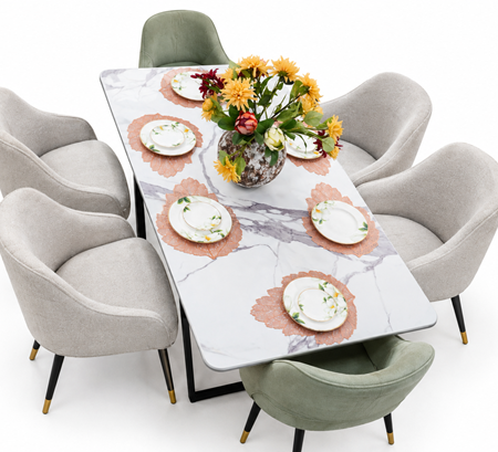 6-seater dining set