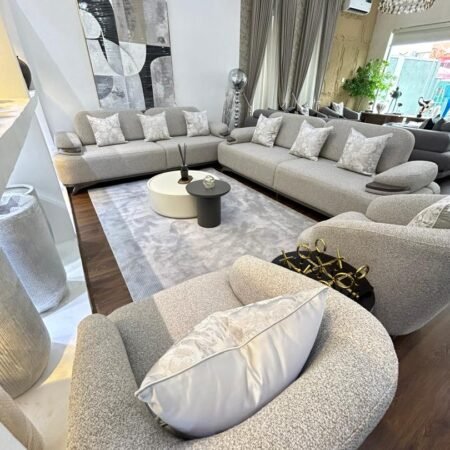 Orbit Sofa Set with Pillows