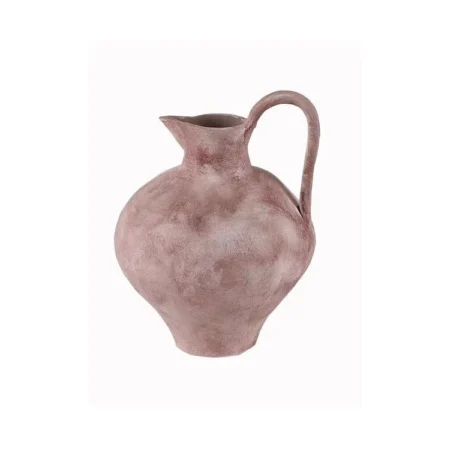 European Ceramic Hand Frosted Pink Vase